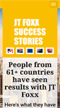 Mobile Screenshot of jtfoxxsuccessstories.com